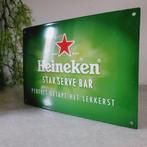 Heineken Star Serve Bar, Limited Edition, Reclamebord -, Antiek en Kunst