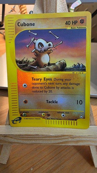 Pokémon - 1 Card - Cubone 72/147 Reverse Holo - WOTC -, Hobby en Vrije tijd, Verzamelkaartspellen | Pokémon