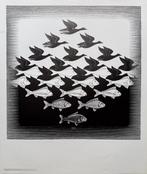 Maurits Cornelis Escher (1898-1972) - Le ciel et la mer