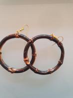 Collectif, Dark Bamboo Earrings., Verzenden, Nieuw