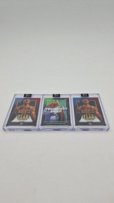 2023/24 Topps Now Victor Wembanyama 1 piece Youngest Ever, Hobby en Vrije tijd, Verzamelkaartspellen | Overige