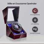 Olvy Time - Luxe Watchwinder voor 2 Horloges - Met LED Verli, Verzenden, Nieuw