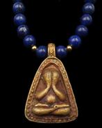 Lapis lazuli - Boeddhistische ketting - Phra Pitta - Weert, Antiek en Kunst