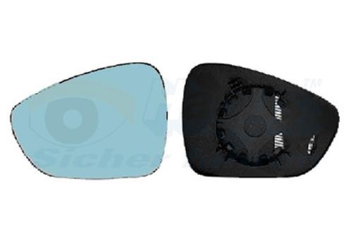 SPIEGELGLAS MET PAD VOOR CITROEN DS5 2011-2015, Auto-onderdelen, Spiegels, Nieuw, Ophalen of Verzenden