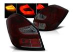 LED bar achterlichten Red Smoke geschikt voor Skoda Fabia 2, Verzenden, Nieuw, Skoda