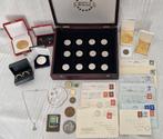 Wereld. Collection of coins/letters and more incl. restrike