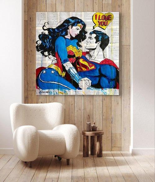 TOMEH 1988 - “I Love You” – Pop Art Tribute to Iconic Love, Antiek en Kunst, Kunst | Schilderijen | Modern