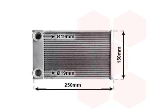 KACHEL RADIATEUR VOOR CHEVROLET TRACKER 1999-2004 1618446, Auto-onderdelen, Airco en Verwarming, Nieuw, Ophalen of Verzenden