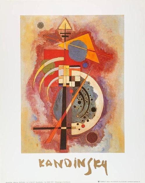 Wassily Kandinsky (1866-1944) - Hommage an Grohmann, 1926 -, Antiek en Kunst, Kunst | Tekeningen en Foto's