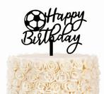 Voetbal taart of cupcake decoratie set, Verzenden, Nieuw, Overige typen