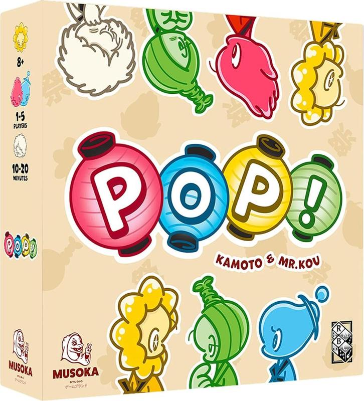 Pop! Card game | Musoka Studio - Kaartspellen, Hobby en Vrije tijd, Gezelschapsspellen | Kaartspellen, Nieuw, Verzenden