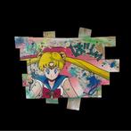 Vincent STREIFF - Tableau Pop Art Sailor Moon signé par