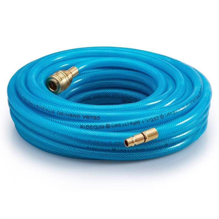 Persluchtslang 10mtr snelkoppeling/stekker (Gereedschap), Doe-het-zelf en Verbouw, Gereedschap | Handgereedschap, Nieuw, Verzenden