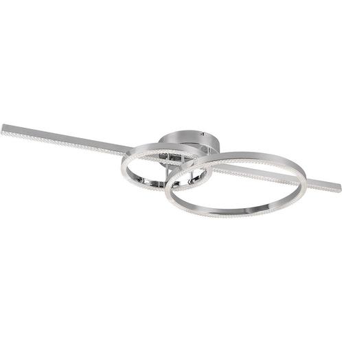 LED Plafondlamp - Trion Atilla - 54W - Aanpasbare kleur -, Huis en Inrichting, Lampen | Plafondlampen, Nieuw, Metaal, Ophalen of Verzenden