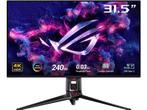 Asus - OLED 4K Gaming Monitor - 31.5 inch, Computers en Software, Monitoren, Gaming, Asus, Verzenden, In hoogte verstelbaar