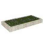 vidaXL Gabion plantenbak verhoogd 200x100x20 cm, Minder dan 30 cm, 100 cm of meer, Verzenden, Nieuw