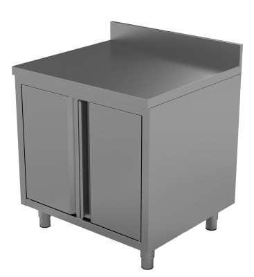 Unninox Werkkast | RVS | 2 Draaideuren | Achter Rand | 900x7, Zakelijke goederen, Horeca | Keukenapparatuur, Nieuw in verpakking