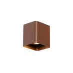 Moderne wandlamp roestbruin incl. LED IP54 vierkant - Evi, Nieuw