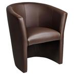 Stoel | PRAG | Kunstleer/Hout | Brown | Indoor |, Verzenden, Nieuw in verpakking