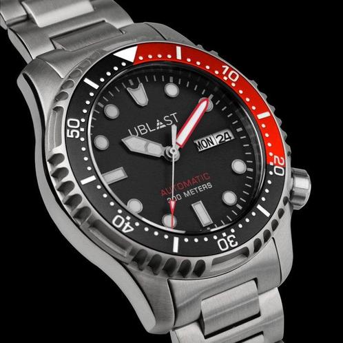Ublast - Submerged 30 ATM - REF.UBSBM40BKR - Heren - 2025, Sieraden, Tassen en Uiterlijk, Horloges | Heren