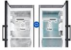 samsung setje koelkast+vriezer Nieuw, Nieuw, 60 cm of meer, Met aparte vriezer, 200 liter of meer