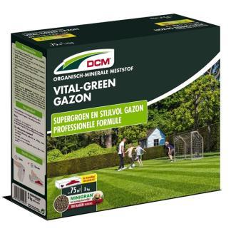 Gazonmest Vital-Green | DCM | 75 m² (3 kg, MINIGRAN®), Tuin en Terras, Gras en Kunstgras, Nieuw, Verzenden
