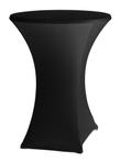 Statafelhoes - Zwart - Voor tafels Ø 80- 85 cm - Hendi - 813