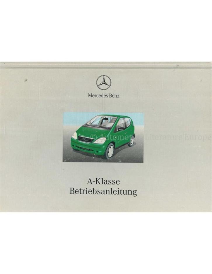 2000 MERCEDES BENZ A KLASSE INSTRUCTIEBOEKJE DUITS, Auto diversen, Handleidingen en Instructieboekjes