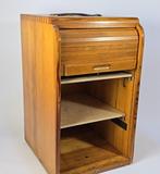 Kabinet - Eik - Klassieke houten rolluikkast, Antiek en Kunst