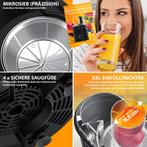 KESSER® Sapcentrifuge - Juicer voor Groenten & Frui - 1100W, Verzenden, Nieuw