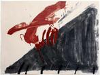 Antoni Tapies (1923-2012) - Negre i roig (Quatre ditades),