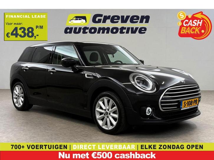 MINI Clubman 1.5 Cooper Classic | Virtual | Sfeerverl. |, Auto's, Mini, Te koop, Automaat, Financial lease, Benzine, Zwart, Clubman