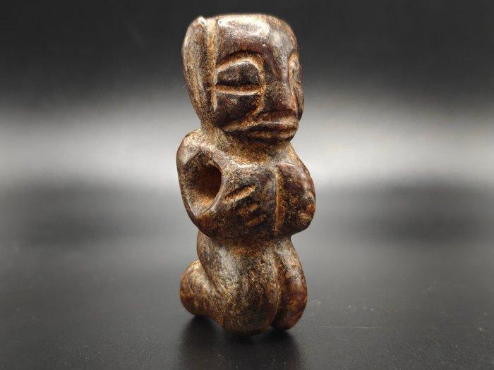 Mythische totemische zonnegod - Hongshan-cultuur - Hoogte:, Verzamelen, Mineralen en Fossielen