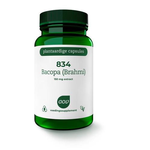 AOV 834 Bacopa (Brahmi) 60 vegacapsules, Diversen, Levensmiddelen, Verzenden