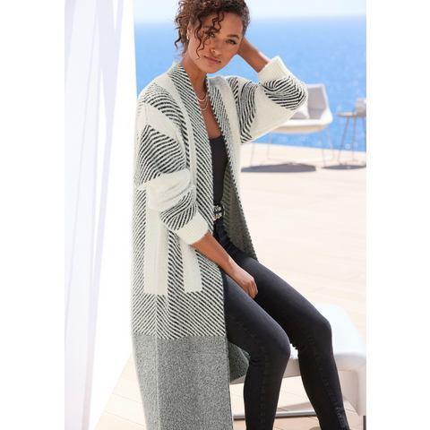 Lascana Lang vest van zachte breiwerk, cardigan met, Kleding | Dames, Truien en Vesten, Nieuw, Verzenden