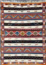 Soumak kelim (unused)-handgeweven-wol - kleurrijk kelim -, Nieuw