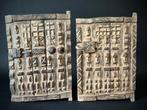 Deuren van een graanschuur - Dogon - Mali (Zonder
