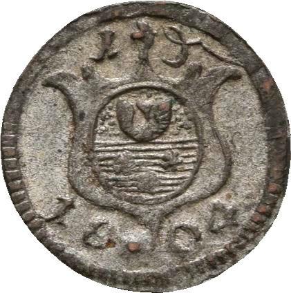 Einseitiger Pfennig 1804 Loewenstein Wertheim Rochefort:..., Postzegels en Munten, Munten | Europa | Niet-Euromunten, Verzenden