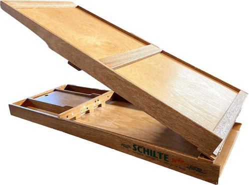 inklapbare Premium Schilte Sjoelbak Wedstrijd - 200X40, Hobby en Vrije tijd, Gezelschapsspellen | Overige, Nieuw, Ophalen of Verzenden