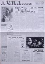 vintage poster vrouwenrechten - Volkskrant 1982 (Posters), Verzamelen, Verzenden, Nieuw, Overige onderwerpen, Met lijst