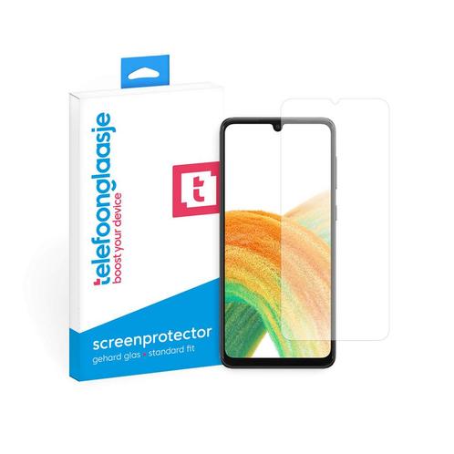 Screenprotector voor Samsung Galaxy A33 Standard Fit, Telecommunicatie, Mobiele telefoons | Toebehoren en Onderdelen, Bescherming