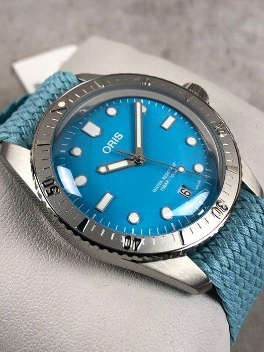 Oris - Divers Sixty Five Cotton Candy Automatic Blue - 01, Sieraden, Tassen en Uiterlijk, Horloges | Heren