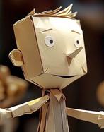 David Law (1967) / L.A French (1992) - Cardboard man, Antiek en Kunst, Kunst | Designobjecten