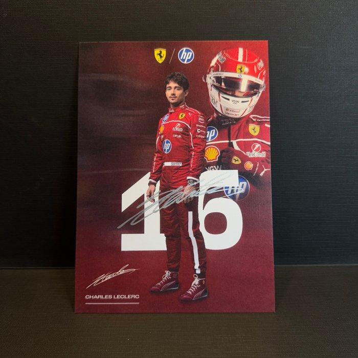 Ferrari - Charles Leclerc - 2025 - Fankaart, Verzamelen, Automerken, Motoren en Formule 1