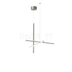 Flos Coordinates S1 Hanglamp LED, zilver (Hanglampen), Verzenden, Nieuw