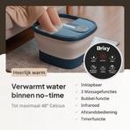 2dekans | Brixy Voetenbad Automatische Massage - Voetmassage, Ophalen of Verzenden, Zo goed als nieuw