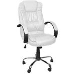 Malatec ergonomische bureaustoel gemaakt van wit eco-leer, Huis en Inrichting, Bureaustoelen, Ophalen of Verzenden, Nieuw