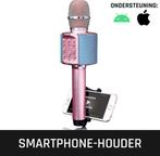 Karaoke Microfoon – met Bluetooth - Roze – Lenco - BMC-090PK, Muziek en Instrumenten, Microfoons, Verzenden, Zo goed als nieuw