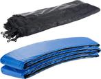 AREBOS Trampoline Veiligheidsnet + Randafdekking Randbescher, Verzenden, Zo goed als nieuw