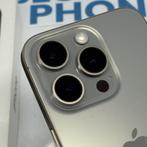 iPhone 15 Pro 512GB naturel /krasvrij /100% batt /garantie, Telecommunicatie, Mobiele telefoons | Apple iPhone, 512 GB, Ophalen of Verzenden